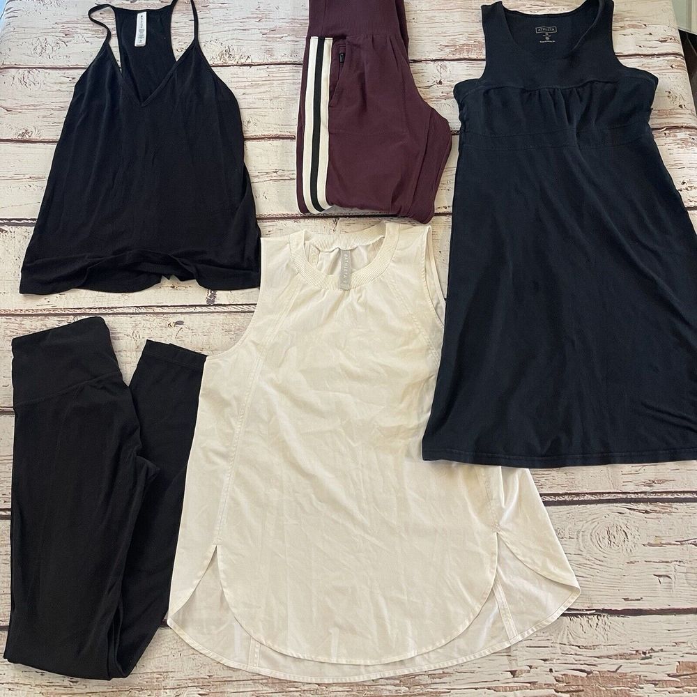 Athleta Womens Tops‎ & Leggings Size XS Lot of 5 Activewear Yoga Outdoors